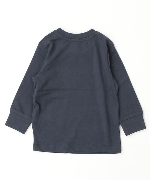 「DIESEL KIDS」 「KIDS」長袖カットソー 18M ネイビー キッズ_画像2