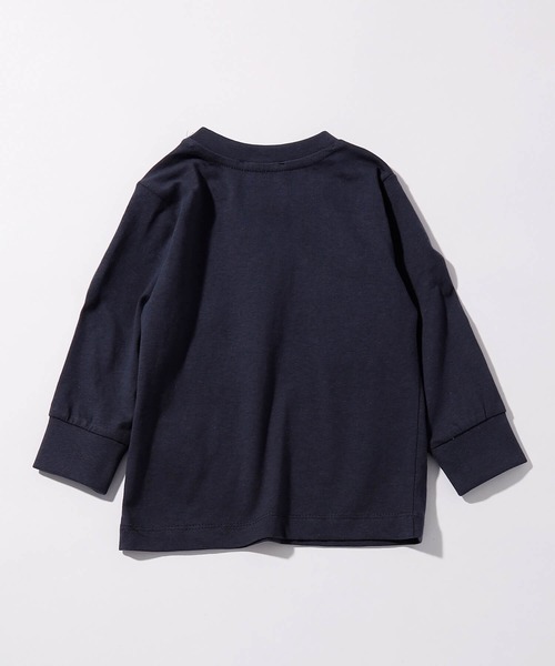 「DIESEL KIDS」 「KIDS」長袖カットソー 18M ネイビー キッズ_画像5