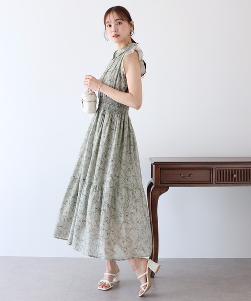 「BLUEEAST」 ノースリーブワンピース MEDIUM ミント レディース_画像5