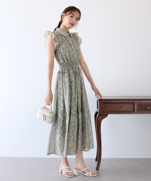 「BLUEEAST」 ノースリーブワンピース MEDIUM ミント レディース_画像7