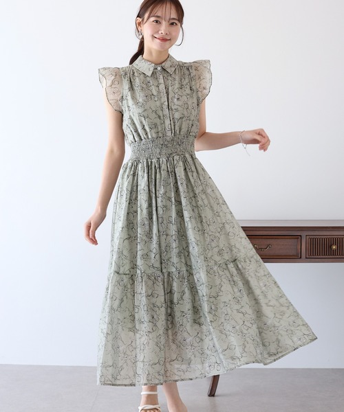 「BLUEEAST」 ノースリーブワンピース MEDIUM ミント レディース_画像9