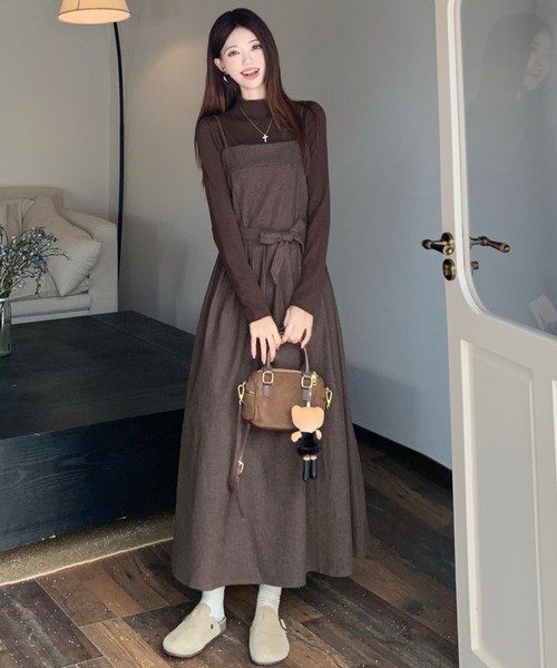 apolina 23SS セットアップ Aelina セットアップ クルーネックショートデニムジャケット＆デニム