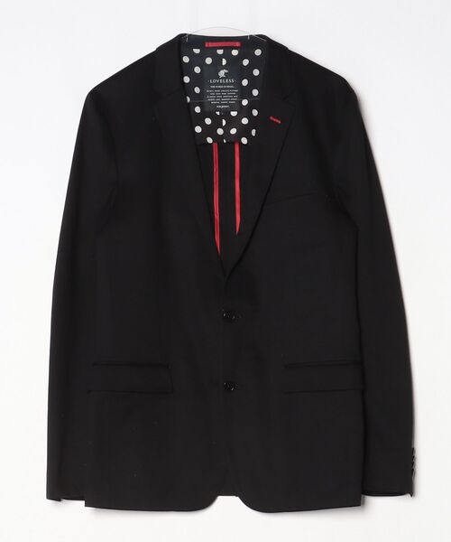 LOVELESS（ラブレス） テーラードジャケット L ブラック メンズ