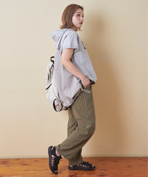 「CUBE SUGAR」 イージーパンツ M イエロー レディース_画像6