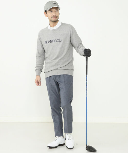 BEAMS GOLF（ビームス ゴルフ） 長袖ニット X-LARGE ネイビー メンズ