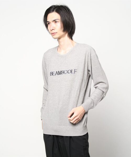 BEAMS GOLF（ビームス ゴルフ） 長袖ニット X-LARGE ネイビー メンズ