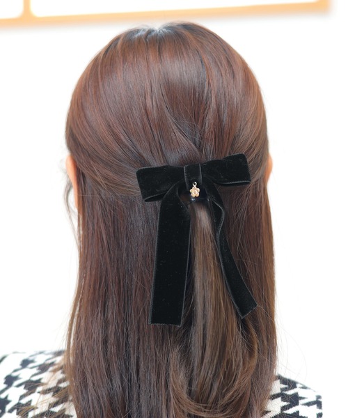 MARY QUANT（マリークヮント） ヘアクリップ マリークワント ベロア