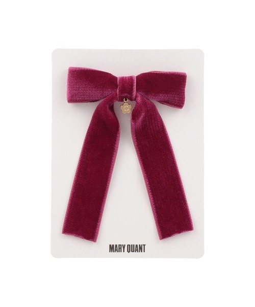 MARY QUANT（マリークヮント） ヘアクリップ マリークワント ベロア