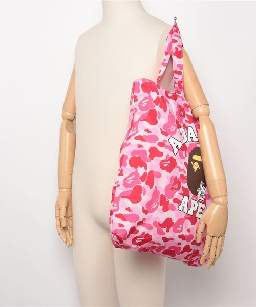 A BATHING APE（アベイシングエイプ） トートバッグ FREE グリーン