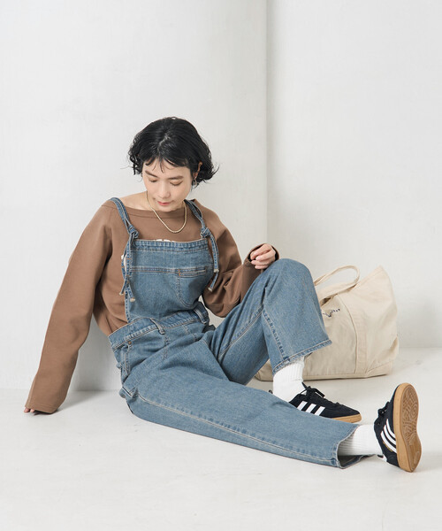 SOMETHING（サムシング） サロペット オーバーオール × FREAK'S STORE
