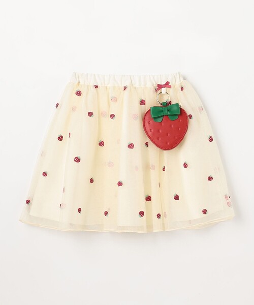 ANY(エニィ) スカート 「Strawberry Collection」総刺繍 いちご ANY(エニィ) スカート 「Strawberry Collection」総刺繍 いちご