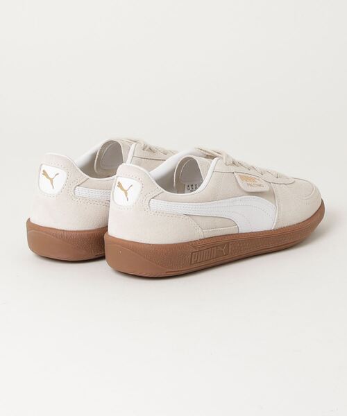 「PUMA」 ローカットスニーカー 25cm オフホワイト レディース_画像2