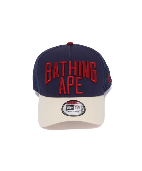 A BATHING APE（アベイシングエイプ） メッシュキャップ FREE ブラウン