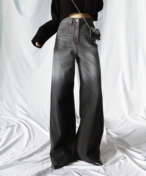 [me+em select] Denim брюки MEDIUM черный женский 