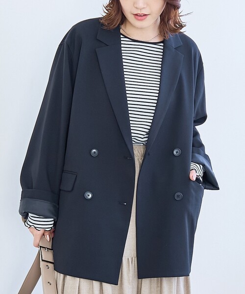 レディース 極美品❤️Theory テーラードジャケット ダブル リネン100