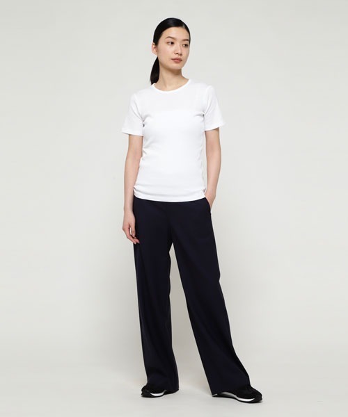 「SUNSPEL」 半袖Tシャツ 1 ブラック レディース_画像2