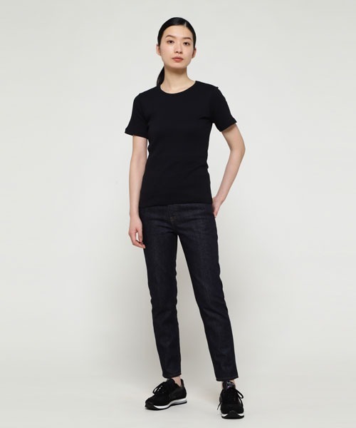 「SUNSPEL」 半袖Tシャツ 1 ブラック レディース_画像5