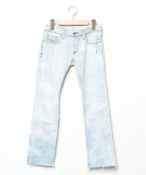 DIESELデニムパンツ DIESEL（ディーゼル） デニムパンツ 24 ブルー レディース : ZOZOTOWN
