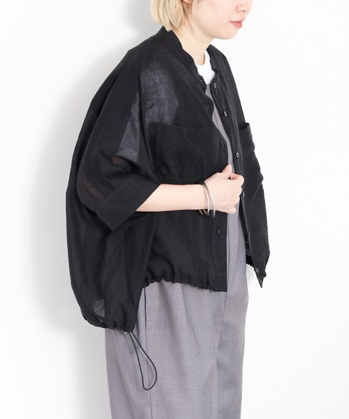 「cepo」 半袖ブラウス M ライム レディース_画像5