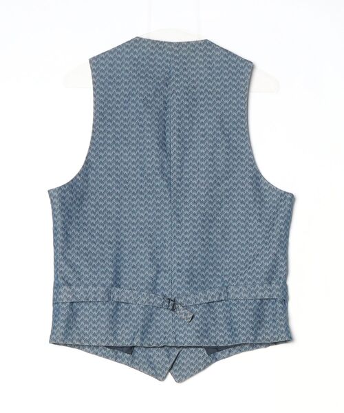 「GIANNETTO」 ベスト 48 ブルー メンズ_画像2