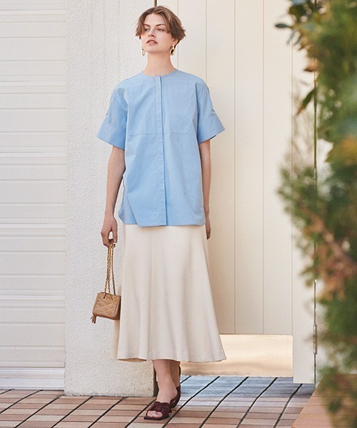 「Mila Owen」 ロングスカート 1 ホワイト レディース_画像6