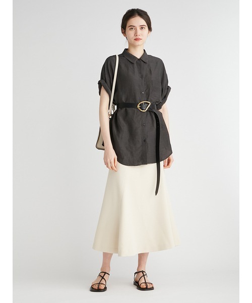 「Mila Owen」 ロングスカート 1 ホワイト レディース_画像8