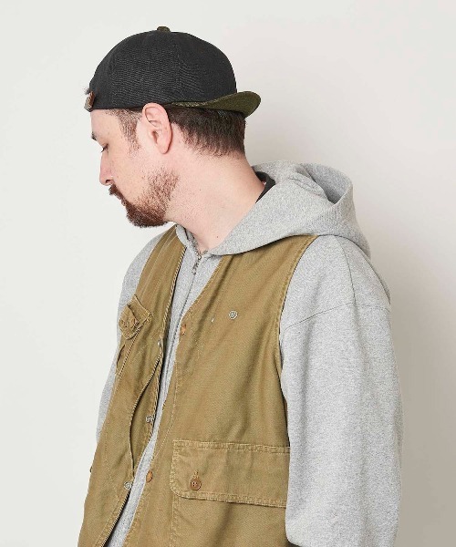 「Mighty Shine」 「BRIDGE CAP」キャップ FREE ブラック系その他 メンズ_画像5