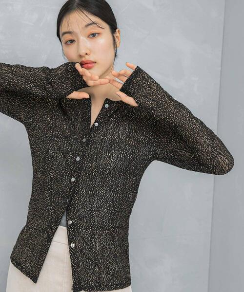 URBAN RESEARCH ROSSO WOMEN」 カーディガン FREE ブラック レディース