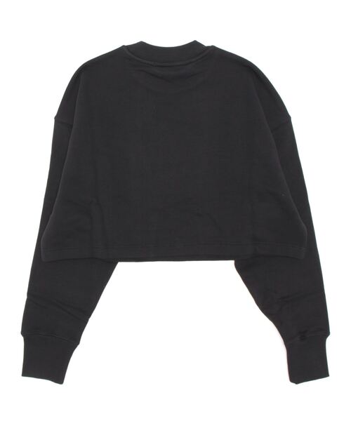 「MSGM」 スウェットカットソー S ブラック×ホワイト レディース_画像3