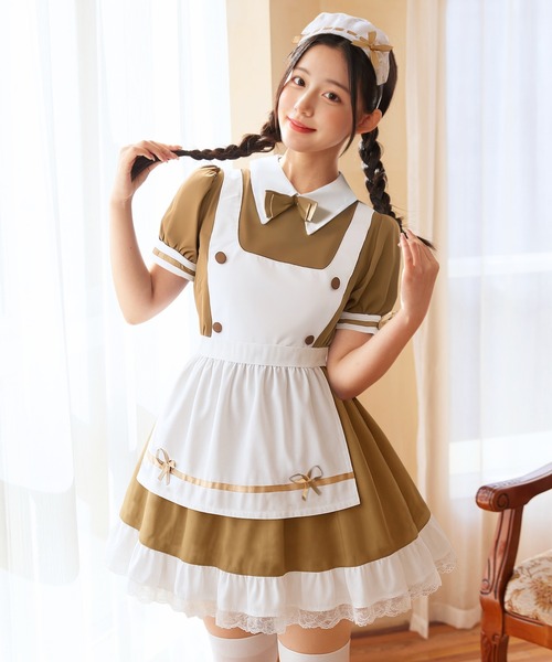 コスプレ 「メイドコス3点セット」東京エンジェルメイド 半袖