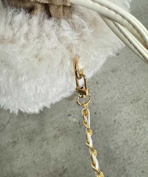 「LOUNGEDRESS」 2WAYバッグ FREE アイボリー レディースの画像