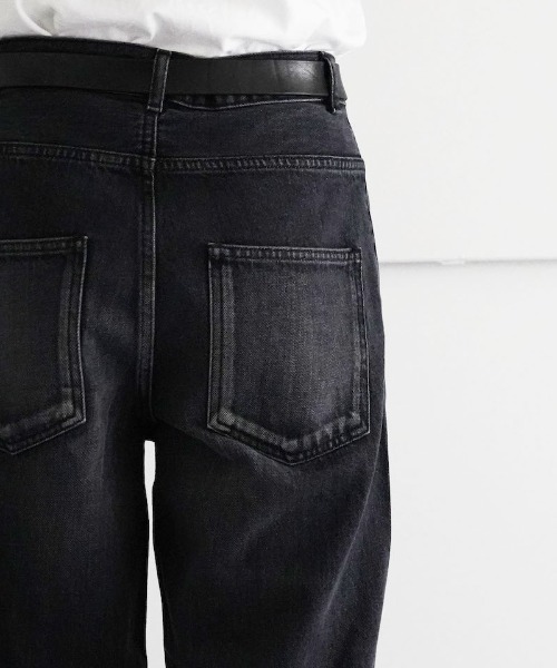order（オーダー） デニムパンツ L ブラック メンズ : ZOZOTOWN Yahoo