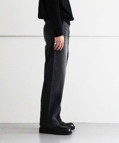 order ブラック　デニム order（オーダー） デニムパンツ L ブラック メンズ : ZOZOTOWN Yahoo