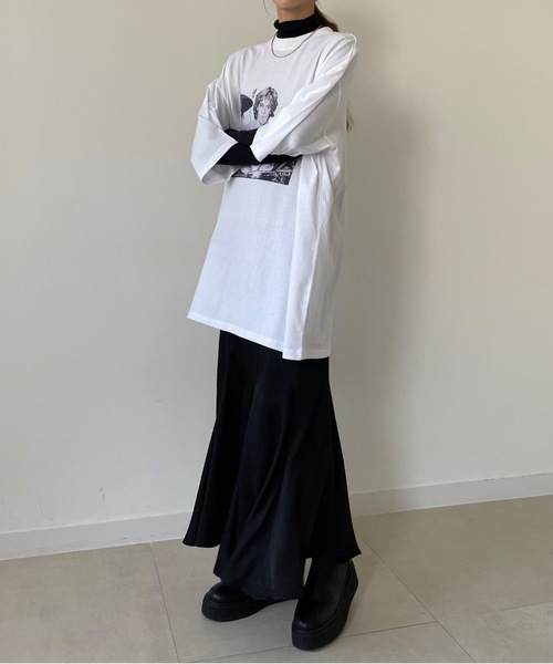 「Didot.showroom」 フレアスカート FREE ブラック レディース_画像3