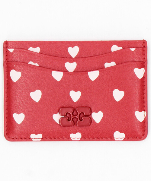 GANNI（ガニー） カードケース Bou Card Holder Printed / B3010086