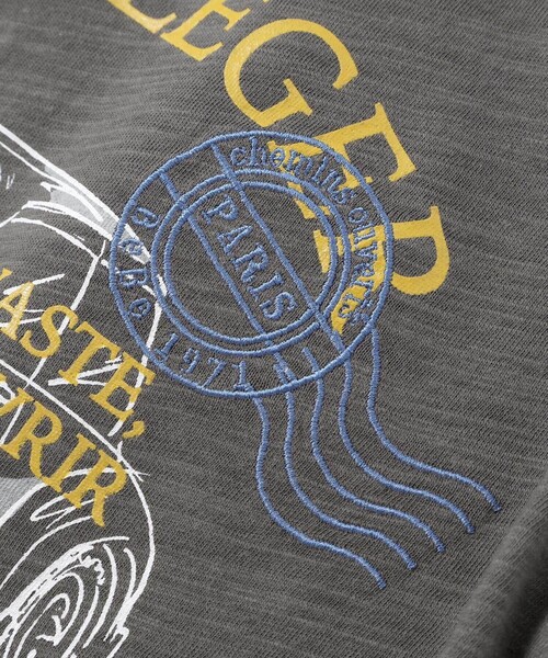 BeBe（ベベ） tシャツ スラブ天竺乗り物スケッチ半袖Tシャツ キッズ