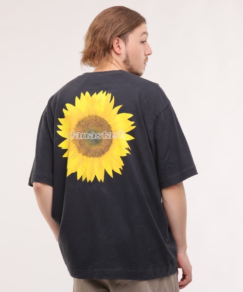 「MANASTASH」 半袖Tシャツ X-LARGE ベージュ メンズ_画像3