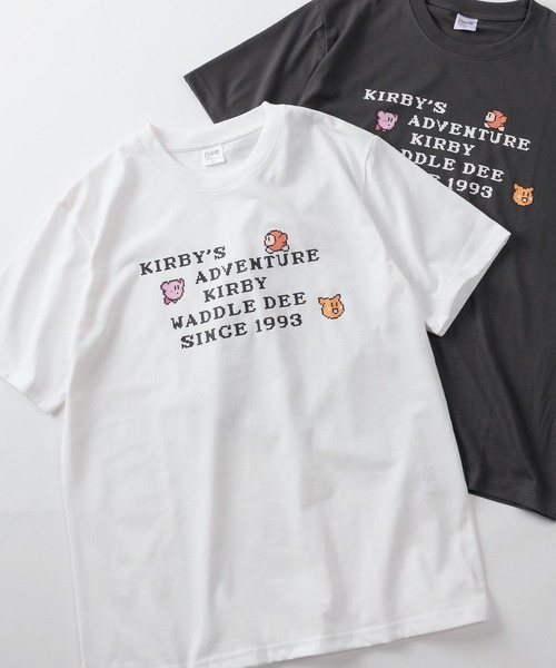 tシャツ 半袖 「71」星のカービィ ワドルディ クイックドライ クルー