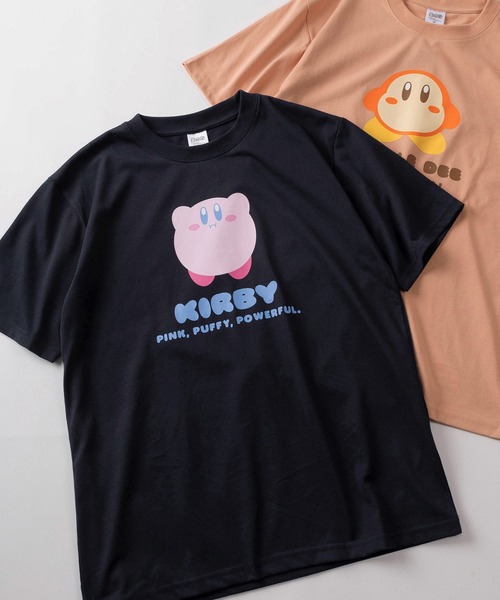tシャツ 半袖 「71」星のカービィ ワドルディ クイックドライ クルー