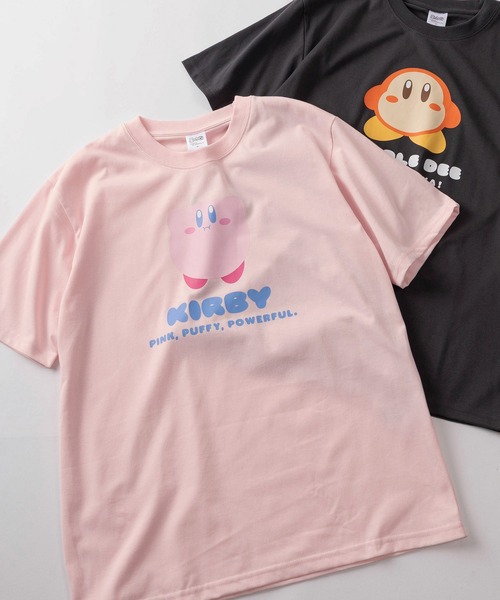 tシャツ 「71」星のカービィ ワドルディ クイックドライ クルーネックT