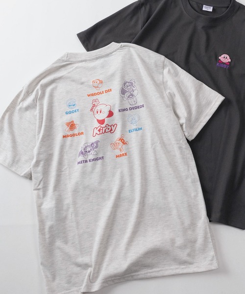 tシャツ 「71」星のカービィ ワドルディ クイックドライ クルーネックT