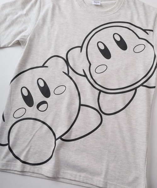 tシャツ 「71」星のカービィ ワドルディ クイックドライ クルーネックT