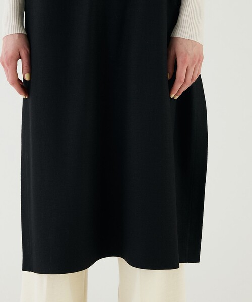 「GALERIE VIE」 ベスト FREE ライトグレー レディース_画像7
