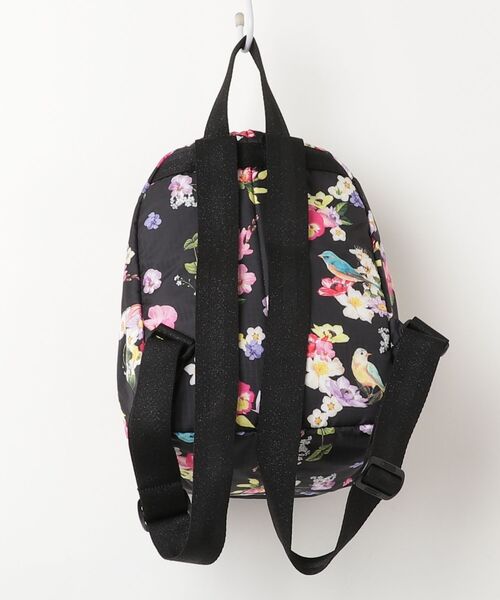 LeSportsac x Chesty 花柄リュック Chesty（チェスティ） 花柄リュック「LeSPORTSACコラボ」 - ブラック
