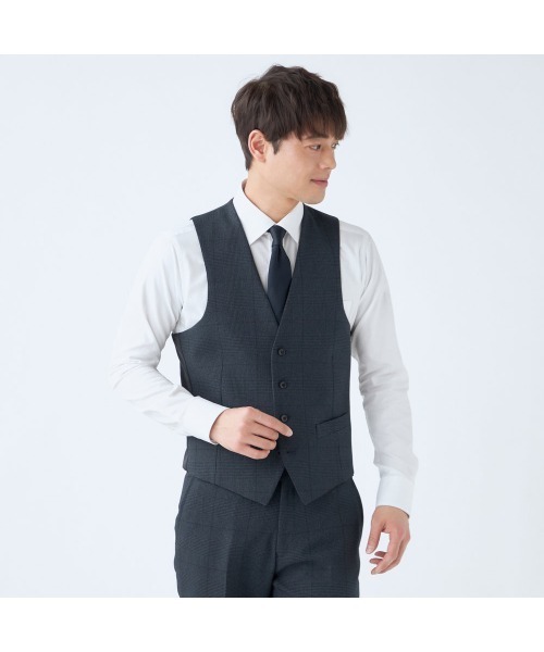 SUIT SELECT 3ピーススーツ AB5 ブラウン メンズ : ZOZOTOWN Yahoo!店