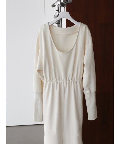 「Katrin TOKYO」 長袖ワンピース X-SMALL ネイビー レディース_画像5