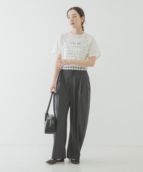 URBAN RESEARCH（アーバンリサーチ） フラワーレースビスチェ