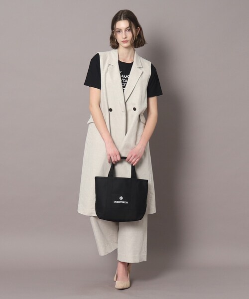 「DRESSTERIOR」 ベスト 36 ネイビー レディース_画像6