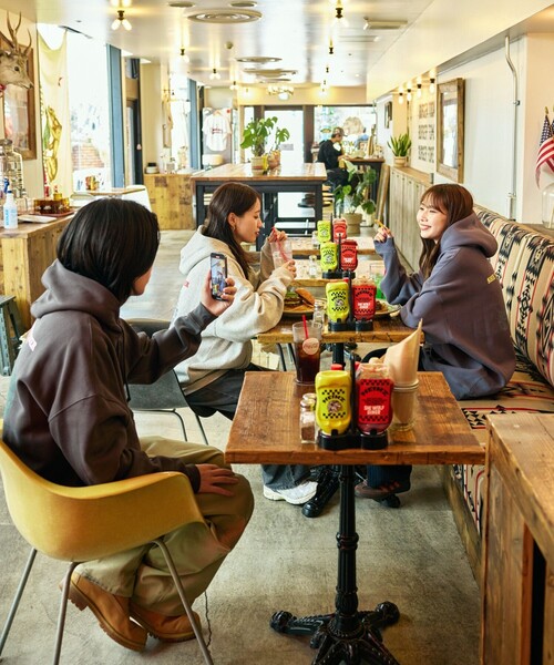 「FREAK'S STORE」 プルオーバーパーカー LARGE グレイッシュブルー メンズ_画像4