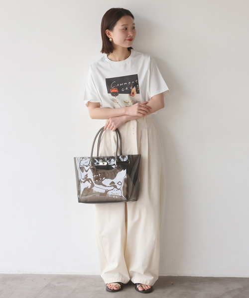 SLOBE IENA（スローブイエナ） トートバッグ Lundi SLOBE別注 PVC